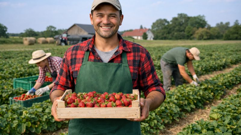 Locuri de muncă agricole în Germania – sigure, corecte și fără intermediari